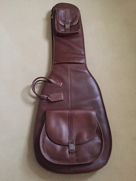 Reunion Blues Leather Bass Gig bag Reunion Blues Brown Leather