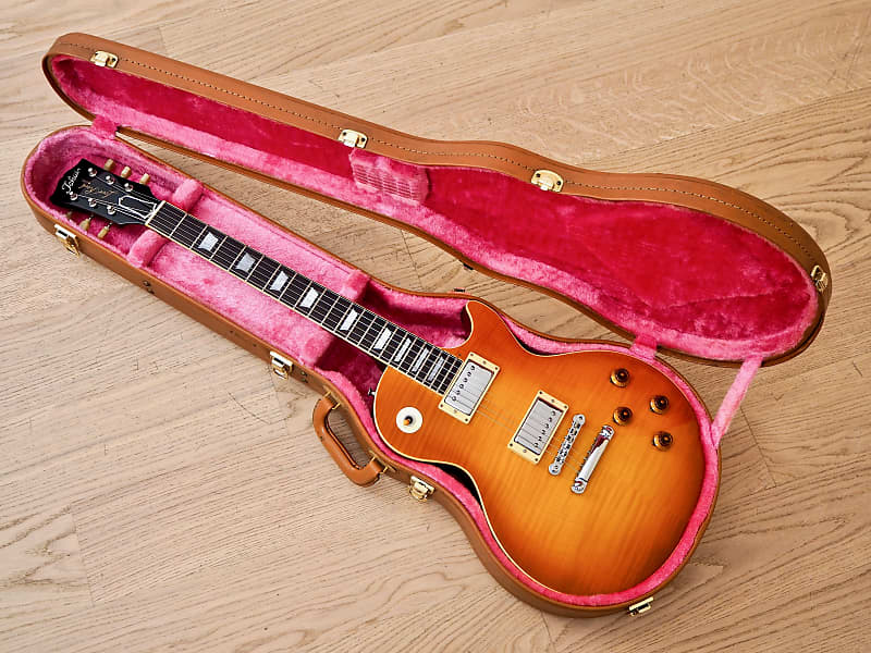 1985 Tokai Love Rock LS-65 Standard Ice Tea Burst Flame Top | Reverb