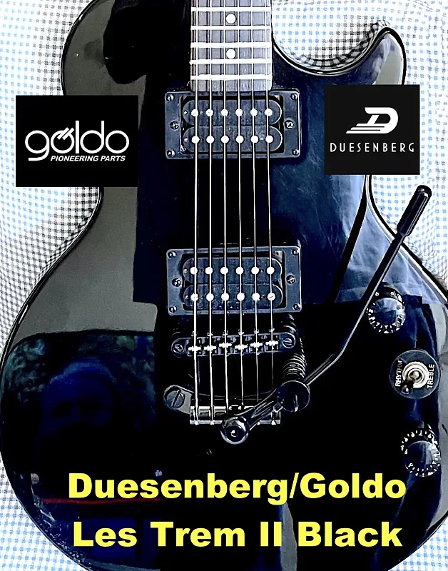 DEAL PRICED! Duesenberg/Goldo Les Trem II W/ Roller Saddle | Reverb