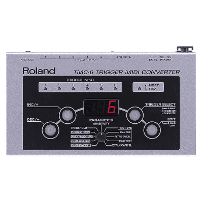 Roland TMC-6 MIDIトリガーコンバーター Roland - TMC-6 | Trigger to MIDI Converter