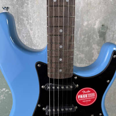 Mint Squier Sonic Stratocaster - California Blue image 4