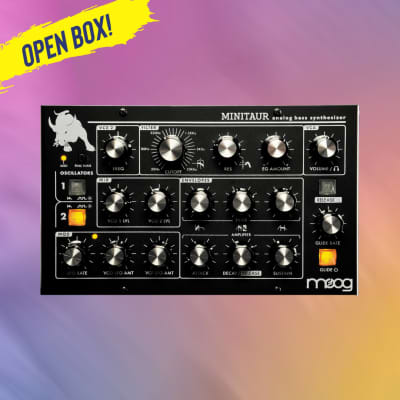 Moog Minitaur Analog Bass Synthesizer | Reverb