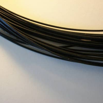 12 Feet ( 4 Black / 4 Yellow / 4 White) 22 awg PVC Coated Guitar Wire 22 gauge image 2