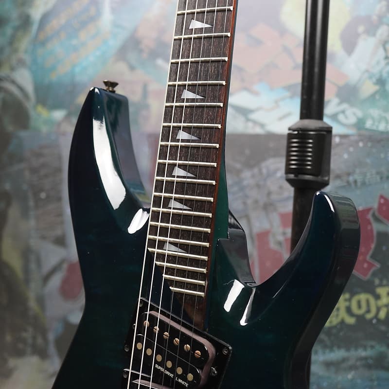 Tokai Vivian Campbell VC-75 1989 See Through Blue Sunburst