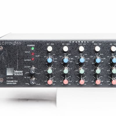 Meyer Sound CP-10 Stereo Parametric Equaliser | Reverb