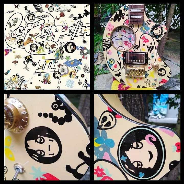 ベース FERNANDES ZO-3 Led Zeppelin III KEROKERO ベース FERNANDES ZO-3 Led Zeppelin III KEROKERO Price Drop w