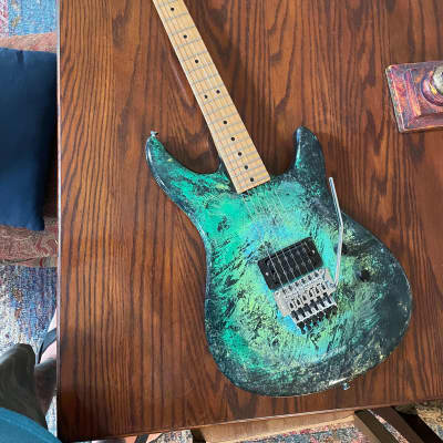 Peavey Patriot custom paint and modified image 3