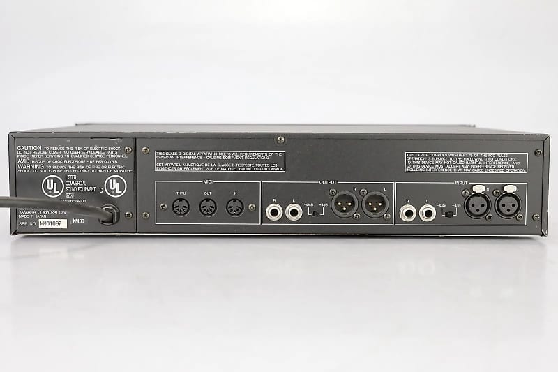 Yamaha Pro R3 Digital Reverberator image 2
