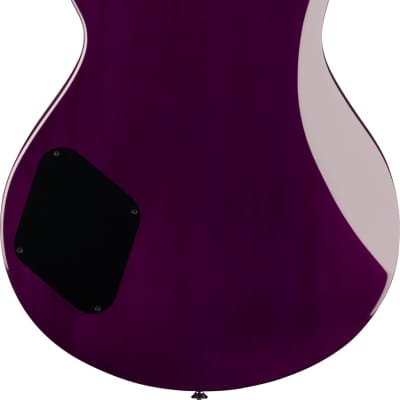 Mint EVH SA126 Special QM Trans Purple Ebony w/case image 3