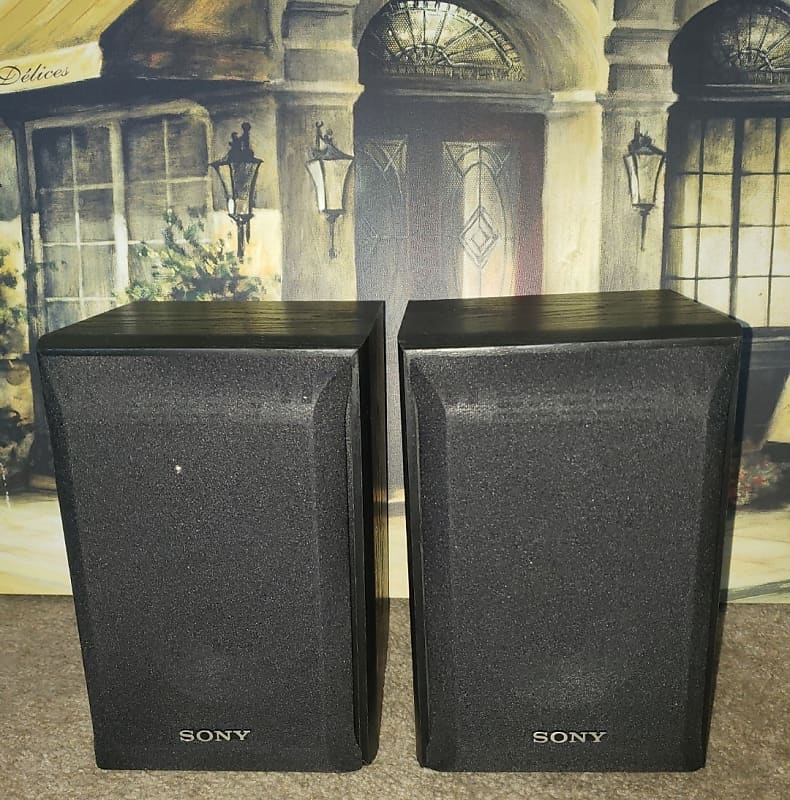 Sony Sony SSB1000 Bookshelf Speakers 90s Reverb