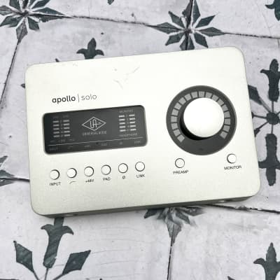 Universal Audio Apollo Solo Thunderbolt 3 Audio Interface • 15% OFF