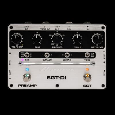 Reverb.com listing, price, conditions, and images for ampeg-sgt-di-bass-preamp-pedal-and-di