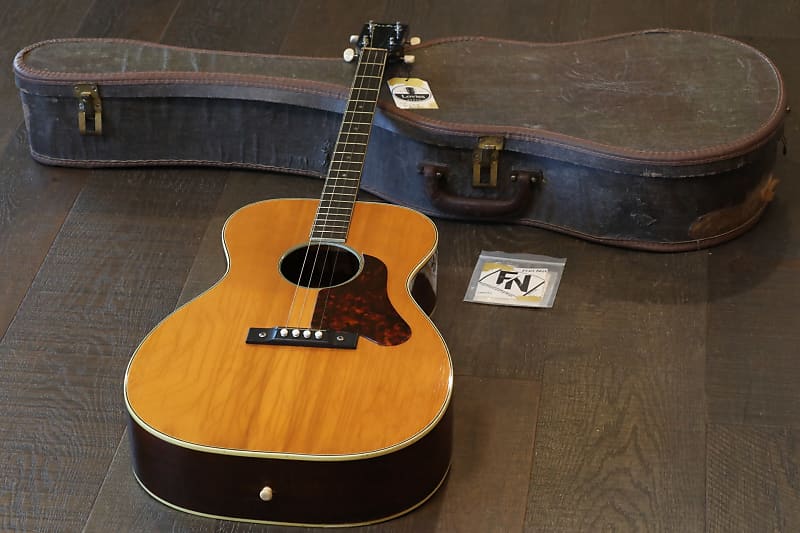 Vintage! 1960’s Airline USA 4String Natural Acoustic Tenor Reverb