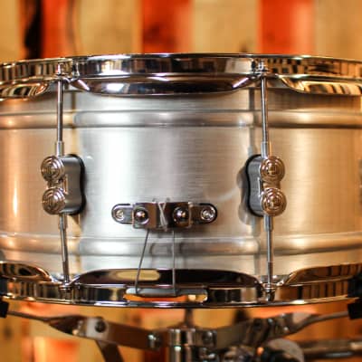 PDP 6.5x14 Concept Dual-beaded Brushed Aluminum Snare Drum - PDSN6514NBAC image 4