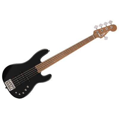 Pro-Mod San Dimas Bass PJ V MN Metallic Black Charvel for sale