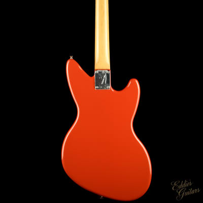 Fender - Kurt Cobain Jag-Stang - Left Handed - Fiesta Red - Lefty - Electric Guitar with Gig Bag - Lefthanded image 5