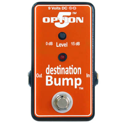Reverb.com listing, price, conditions, and images for option-5-destination-bump-effects-pedal