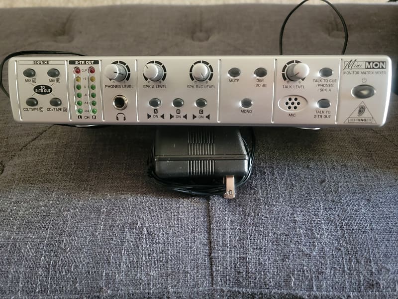 Behringer mini mon matrix mixer 2010s - grey  			