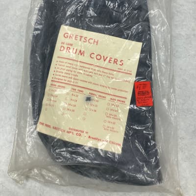 New Old Stock (still factory sealed) Gretsch 60's era 10 x14 drum cover very rare item image 1