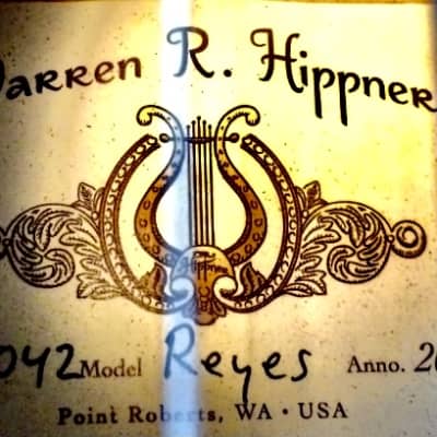 Darren Hippner Reyes Especiale Flamenco Guitar 2021 Natural image 4