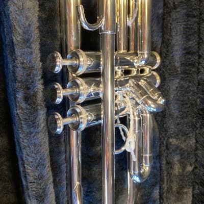 Getzen 590S-S Capris Series Bb Trumpet Silver-Plated #G69228 image 3