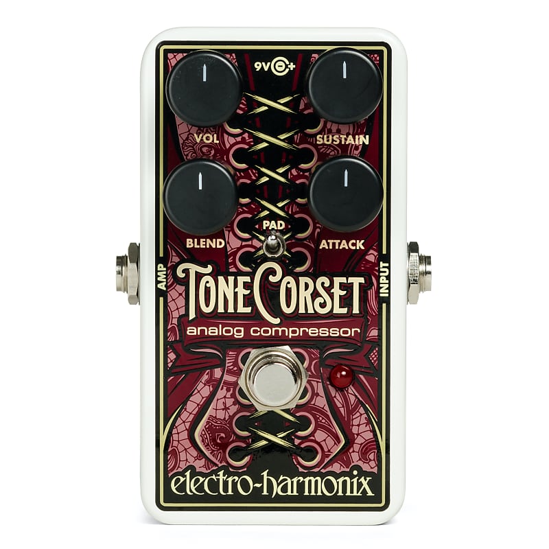 Electro-Harmonix EHX Tone Corset Compressor / Sustainer Effects Pedal