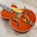 Gretsch G6120TG-DS Players Nashville Hollow Body DS Guitar, Roundup Orange
