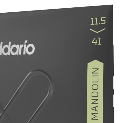 D'Addario XTM11541 XT Series Mandolin Strings, Phosphor Bronze, 11.5-41 image 4