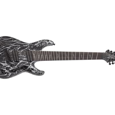 Schecter C-8 Multiscale 8-String Electric Guitar - Silver Mountain image 4