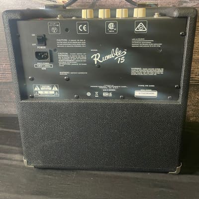 Fender Fender Rumble 15 Combo Amp Guitar Combo Amplifier (Charlotte, NC) image 3