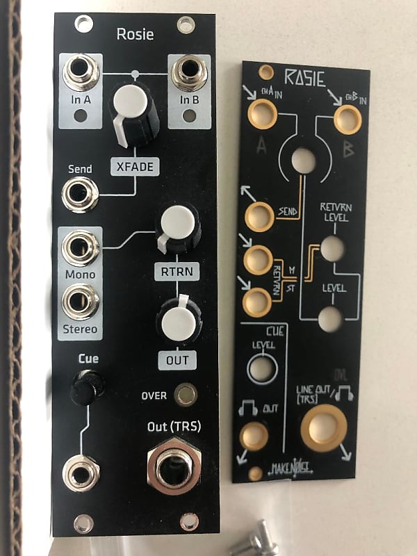 Make Noise Rosie Eurorack Module - Black + Extra Greyscale Modular