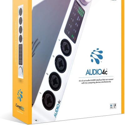 iConnectivity AUDIO4c Audio + MIDI Interface for Streaming, Live Performance and Recording image 2