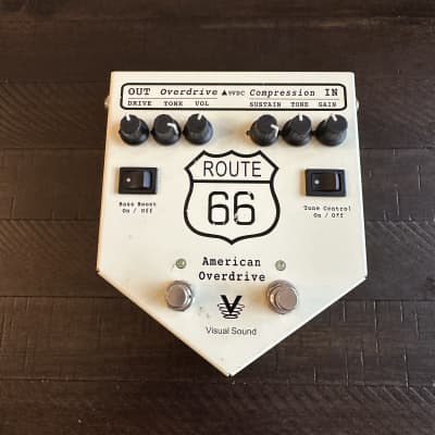 Visual Sound Route 66 Overdrive Compressor Pedal | Reverb