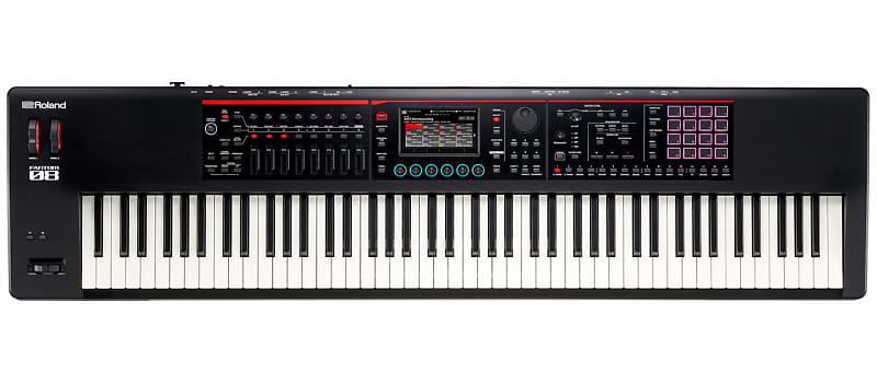 Roland Fantom-08 88-Weighted Key Synthesizer Keyboard image 1