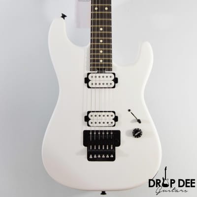 Charvel Jim Root Signature Pro-Mod San Dimas Style 1 HH FR E Electric Guitar w/ Bag - Satin White image 1