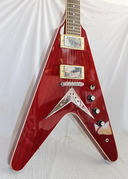ギター HAMER XT Series Vector Flying V Type Hamer The Vector - YouTube