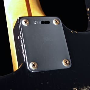 2013 Fender Stratocaster 1956 Custom Shop Relic 56 Strat Black image 10