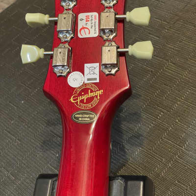 Epiphone Limited Edition 1966 G-400 Pro SG - Cherry image 16