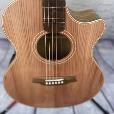 COLE CLARK AN2EC-RDBL – Redwood top with Blackwood back and sides image 4