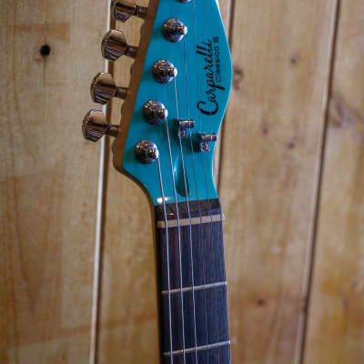 Carparelli Classico S Electric Guitars - Seaform Metallic *showroom condition image 11