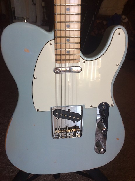 U.S. Fender Telecaster Rare Daphne Blue Nice! | Reverb