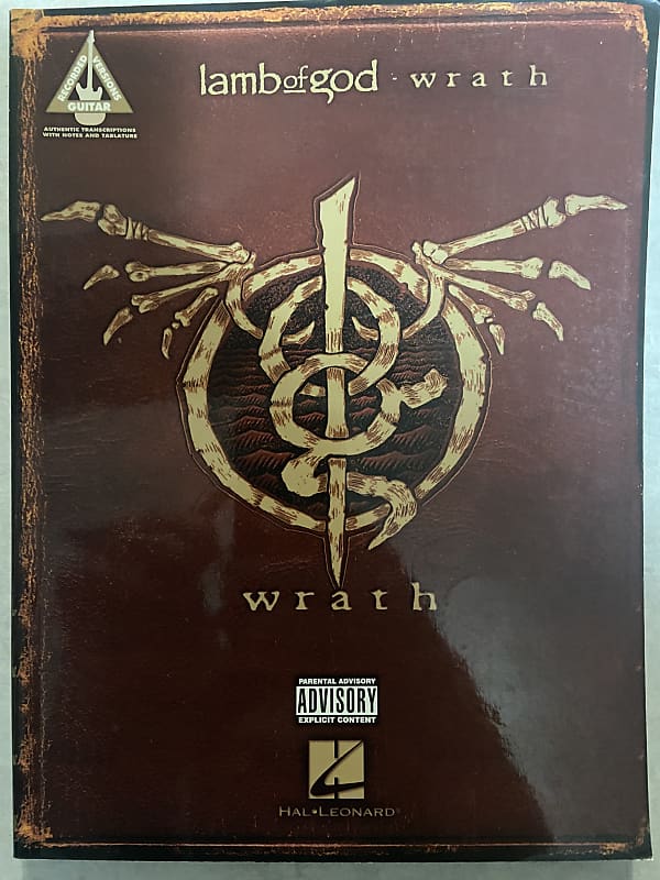 Lamb of God Wrath Guitar Tab / Tablature Book Reverb