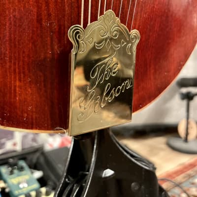 One-of-a-kind Restored Gibson A2 Model 1921 two-tone Mandolin w/ Hardshell Case, extra bridge & saddle image 4