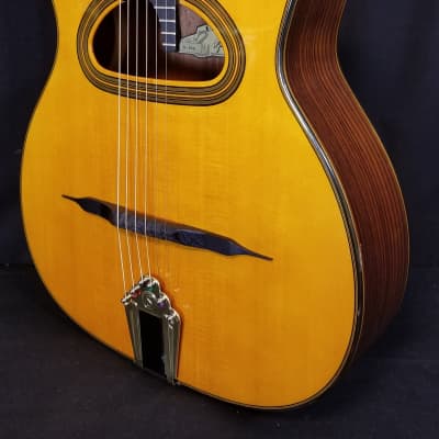 Gitane D-500 D Hole MacCaferri-Style Professional Gypsy Jazz Guitar, Solid Sitka Spruce Top, W/Protour Gig Bag 2023 image 4