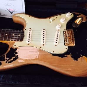 Fender Custom Shop Masterbuilt John Mayer Blk1 The Black One Relic Stratocaster image 4