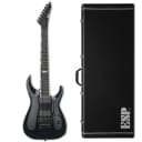 ESP E-II Horizon FR-7 Black BLK 7-String Electric Guitar + Hard Case B-Stock MIJ