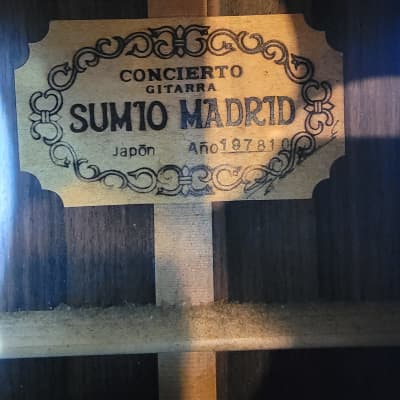 Sumio Madrid Concert  Kurosawa - 10 Cutaway 1978 image 5