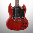 Gibson SG Tribute Electric Guitar (with Soft Case), Vintage Satin Cherry