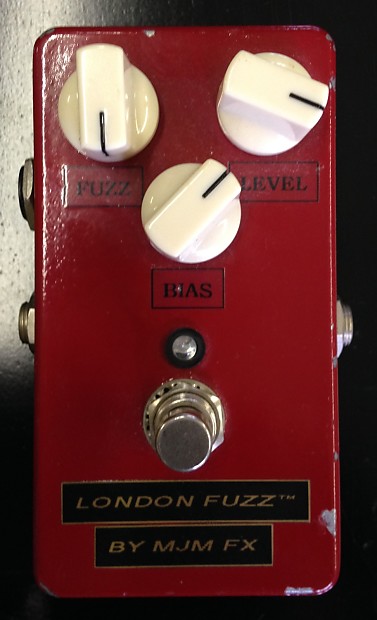 MJM Guitar FX London Fuzz Red | Reverb