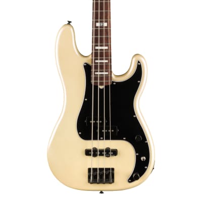 Fender Duff McKagen Deluxe Precision Bass, Olympic Pearl, RW for sale